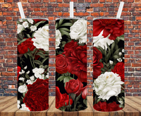 Floral - Tumbler Wrap - Sublimation Transfers