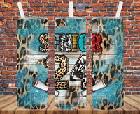 Senior 2024 - Tumbler Wrap - Sublimation Transfers