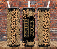 Senior Year - Choose Year - Tumbler Wrap Sublimation Transfers