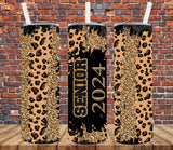 Senior Year - Choose Year - Tumbler Wrap Sublimation Transfers