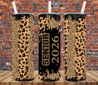 Senior Year - Choose Year - Tumbler Wrap Sublimation Transfers