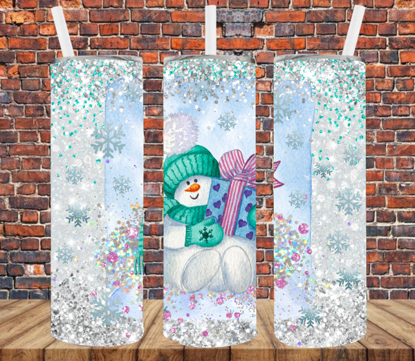 Snowman - Tumbler Wrap Vinyl Transfers