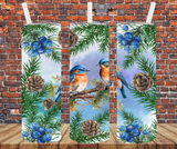 Blue Birds - Lunch Tote - Sublimation Transfer