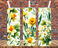 Daffodils - Tumbler Wrap - Sublimation Transfers