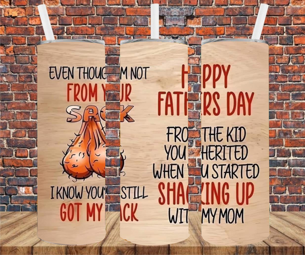 Father's Day - Tumbler Wrap - Sublimation Transfer