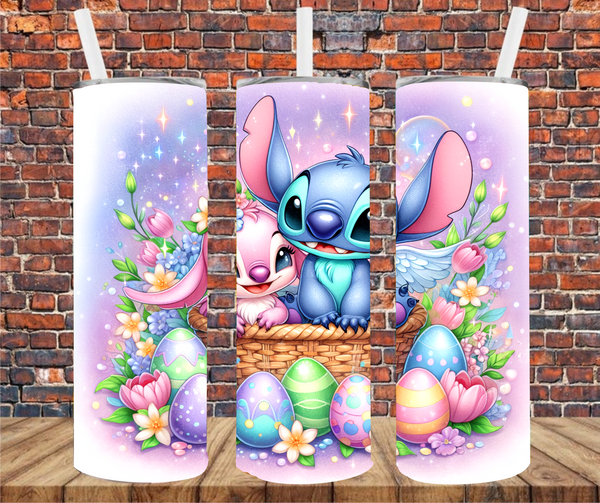 Easter Character - Tumbler Wrap - Vinyl Transfers