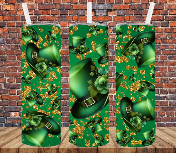 St. Patrick's Day - Tumbler Wrap - Vinyl Transfers