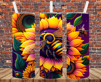 Honeybee - Tumbler Wrap - Sublimation Transfers