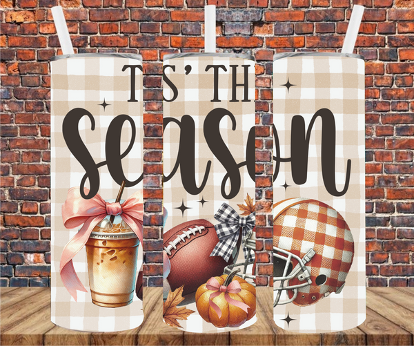 Tis The Season - Tumbler Wrap - Vinyl Transfers