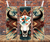 Western Bull Aztec  - Lunch Tote - Sublimation Transfer
