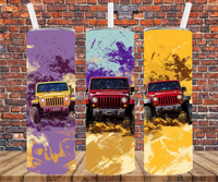 Off Roading - Tumbler Wrap - Sublimation Transfers