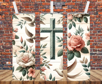 Beautiful Religious - Tumbler Wrap - Sublimation Transfers