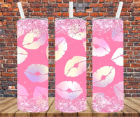 Kisses - Tumbler Wrap - Sublimation Transfers