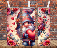 Adorable Gnome - Tumbler Wrap - Sublimation Transfers