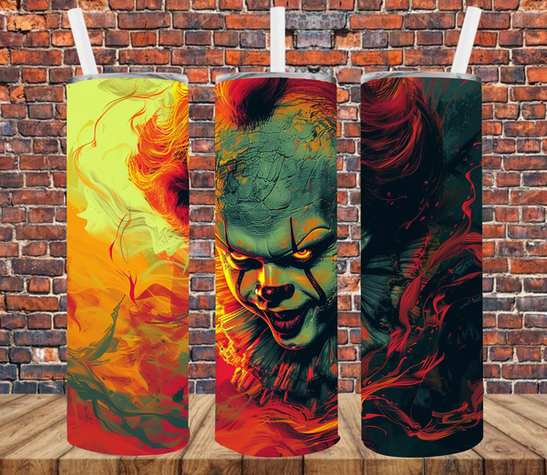 Halloween Horror - Tumbler Wrap - Sublimation Transfers