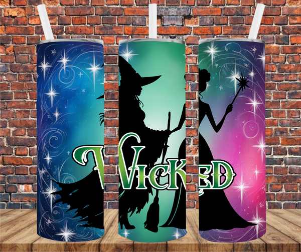 Trending Wicked - Tumbler Wrap - Sublimation Transfers