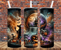 Halloween Witch - Tumbler Wrap - Sublimation Transfers