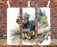 Yorkie - Tumbler Wrap - Sublimation Transfers