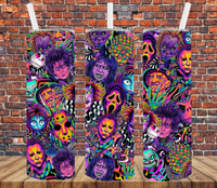 Horror - Tumbler Wrap - Sublimation Transfers