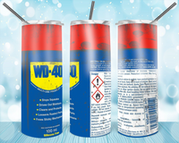 WD40 - Tumbler Wrap Sublimation Transfers