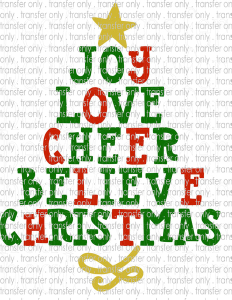 Waterslide, Sublimation Transfers - Christmas