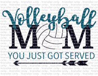 Waterslide, Sublimation Transfers - Sports - Volleyball