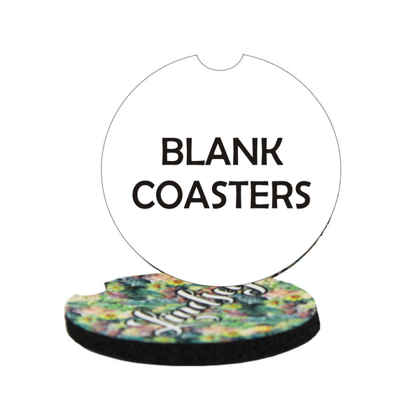 2 pack -Sublimation Rubber Car Coasters – Crafty Bucks