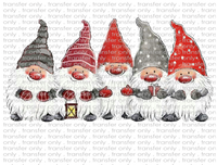 Christmas Gnomes - Waterslide, Sublimation