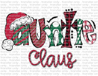 Auntie Claus - Waterslide, Sublimation Transfers