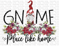 Gnome Place Like Home - Waterslide, Sublimation Transfers