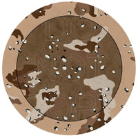 Military Camo - Round Template Transfers for Coasters