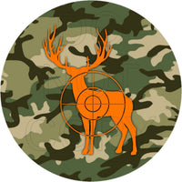 Deer Hunter - Round Template Transfers for Coasters