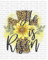 He is Risen Easter - Waterslide, Sublimation Transfers