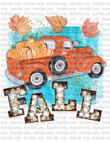 Waterslide, Sublimation Transfers - Fall