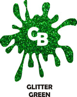 Kelly (Grass) Green Glitter - Heat Transfer Vinyl Sheets