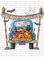 Trick or Treat Truck - Waterslide & Sublimation Transfers