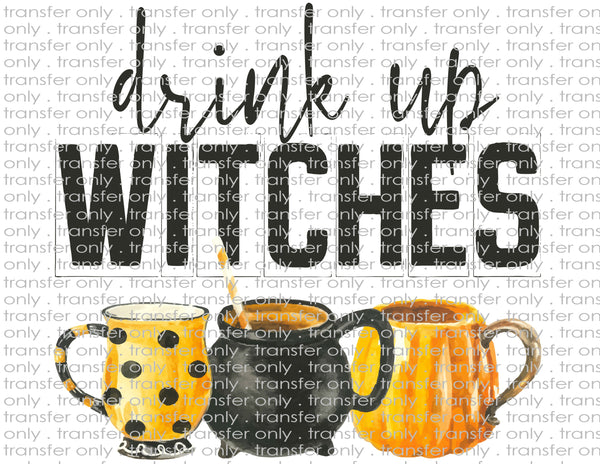 Drink Up Witches - Waterslide, Sublimation Transfers