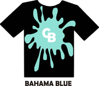 Bahama (Island) Blue - Heat Transfer Vinyl Sheets