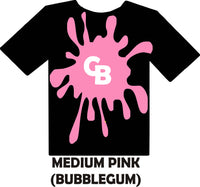Medium Pink (Bubblegum) - Heat Transfer Vinyl Sheets