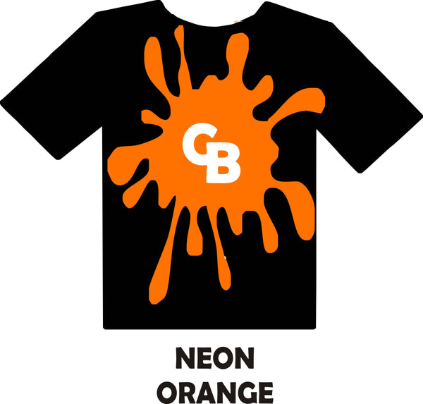 Neon Orange - Heat Transfer Vinyl Sheets