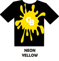 Neon Yellow - Heat Transfer Vinyl Sheets