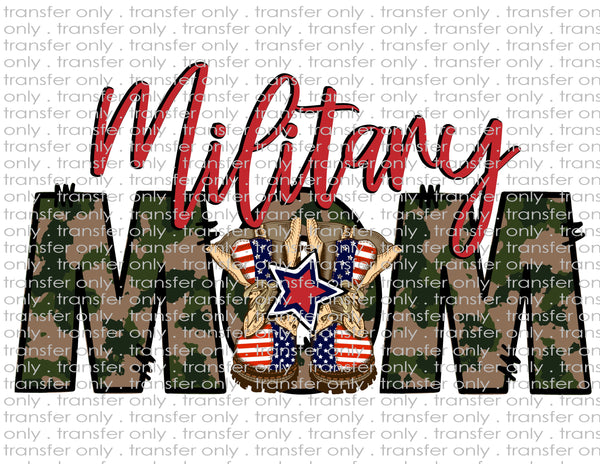 Military Mom - Waterslide, Sublimation Transfers
