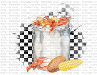 Crawfish - Waterslide, Sublimation Transfers