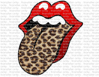 Leopard Tongue - No Glitter - Waterslide, Sublimation Transfers