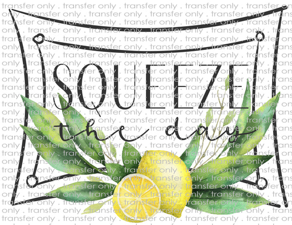 Squeeze the Day - Waterslide, Sublimation Transfers