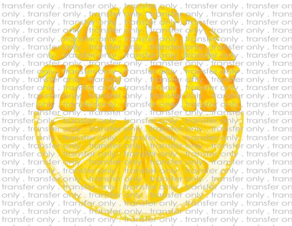 Squeeze the Day - Waterslide, Sublimation Transfers