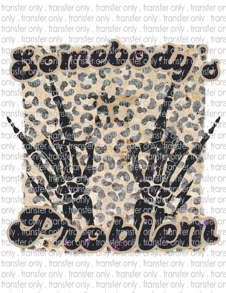 Somebody's Problem - Waterslide, Sublimation Transfers