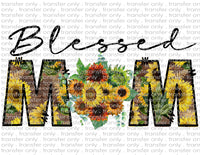 Blessed Mom - Waterslide, Sublimation Transfers
