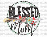 Blessed Mom - Waterslide, Sublimation Transfers