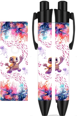 Under The Sea - Sea Turtle - Sublimation Pen Wrap